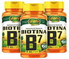 BIOTINA B7 UNILIFE - 60 cáps. 