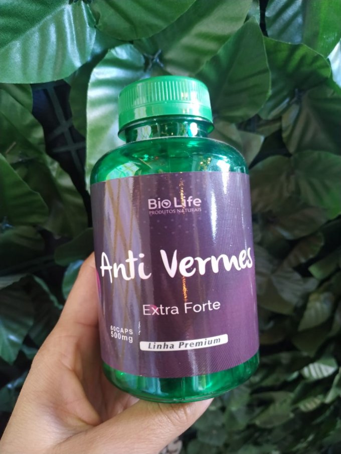 ANTI VERMES BIOLIFE  60 cáps
