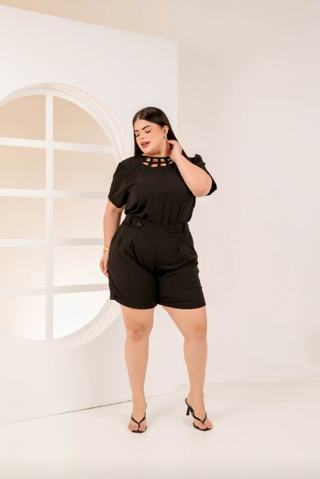 Conjunto short + blusa