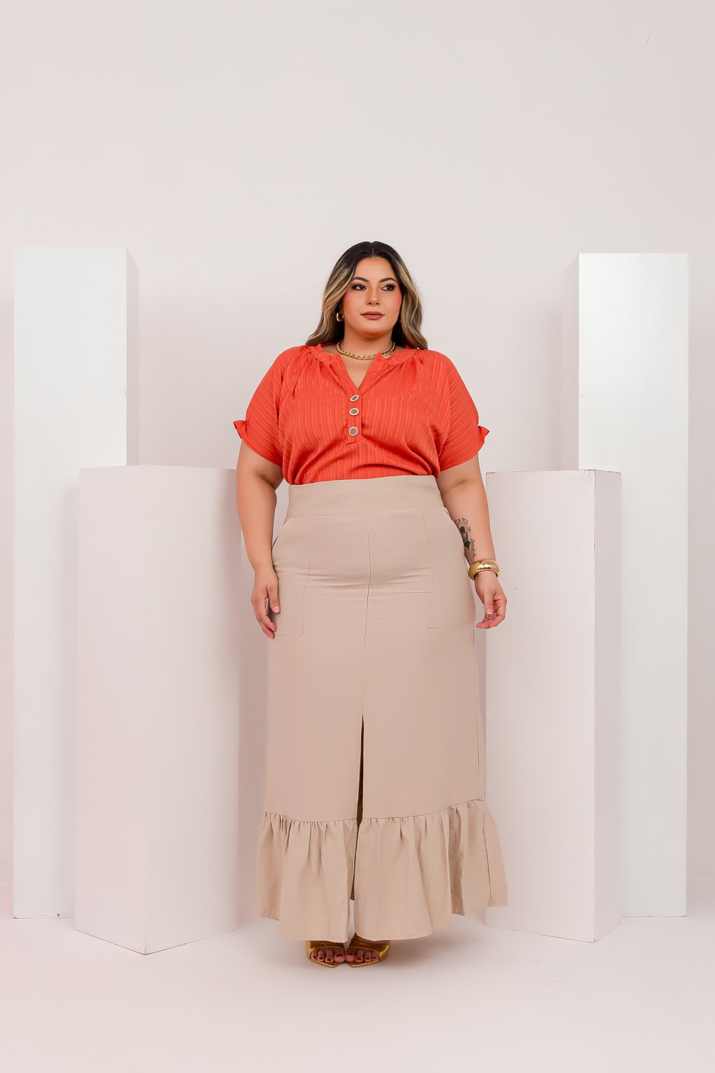 Conjunto de saia 