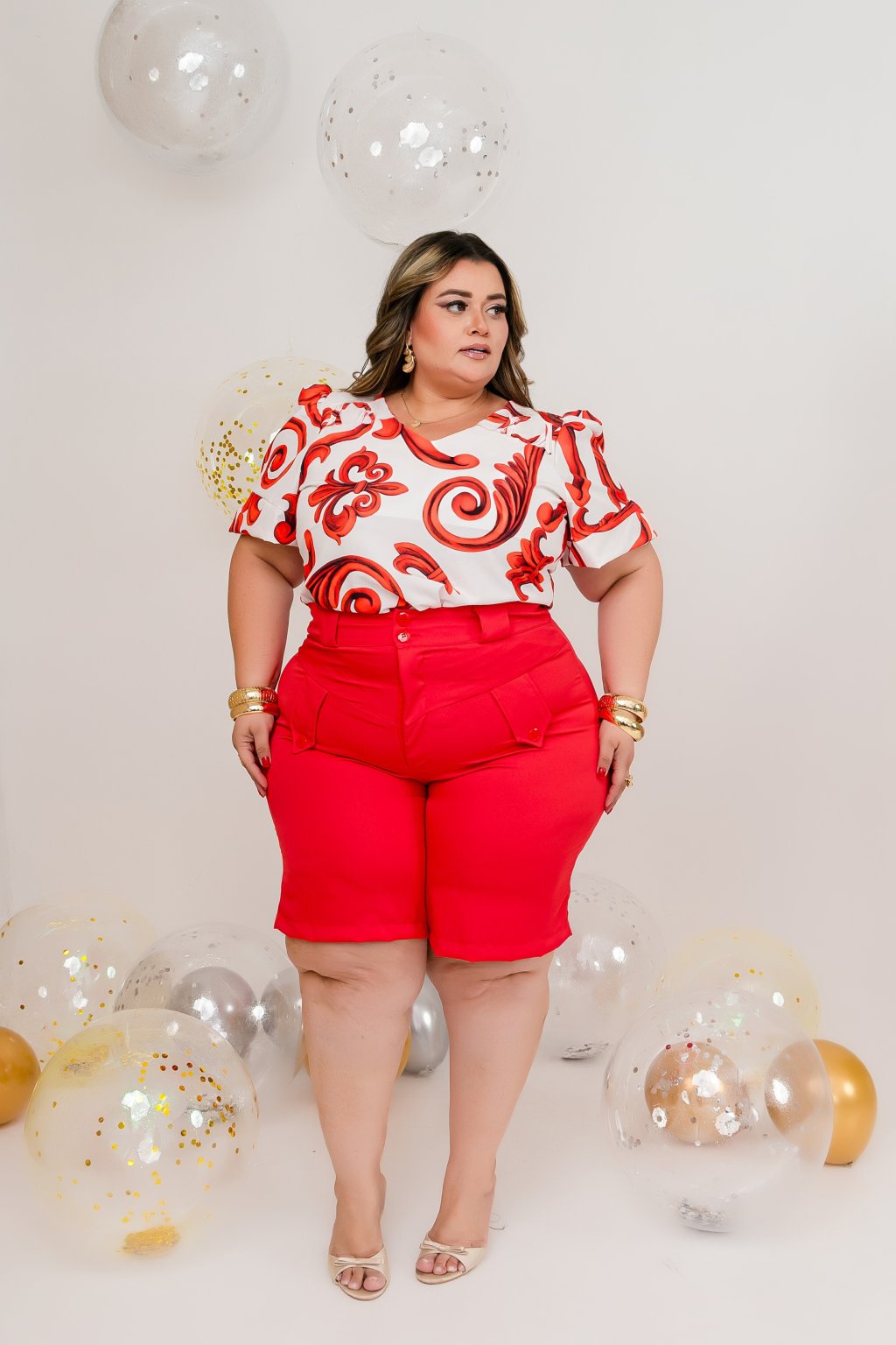 Conjunto short + blusa