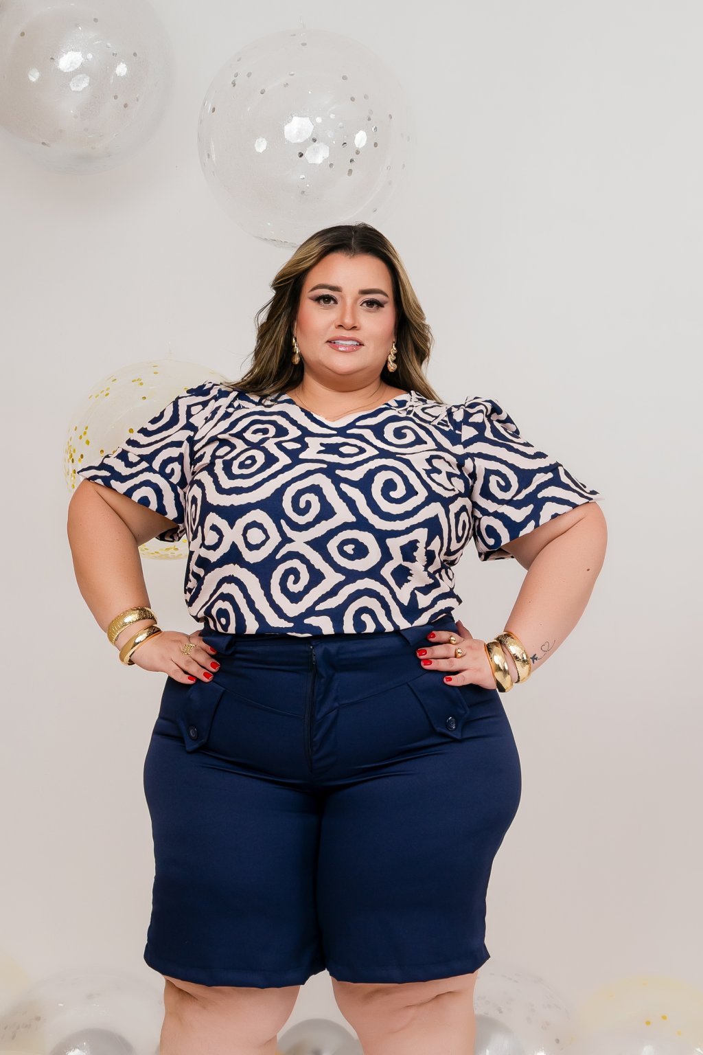 Conjunto short + blusa