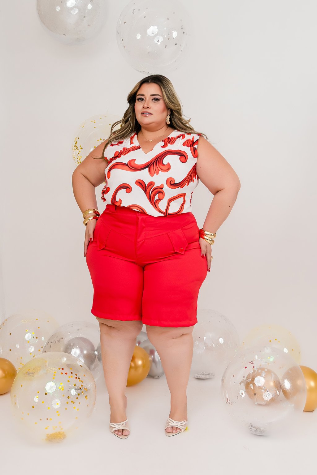 Conjunto short + blusa