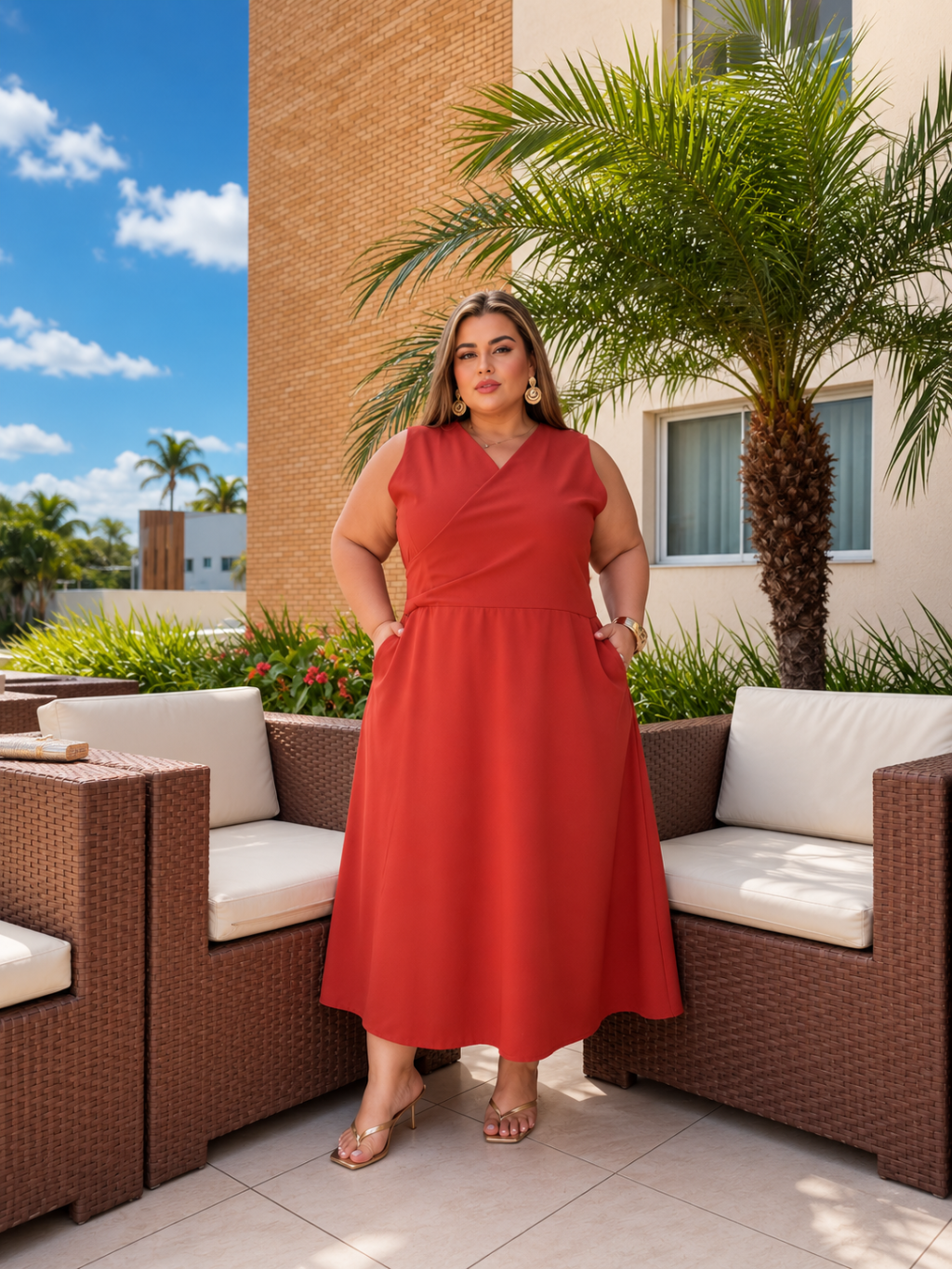 VESTIDO MIDI