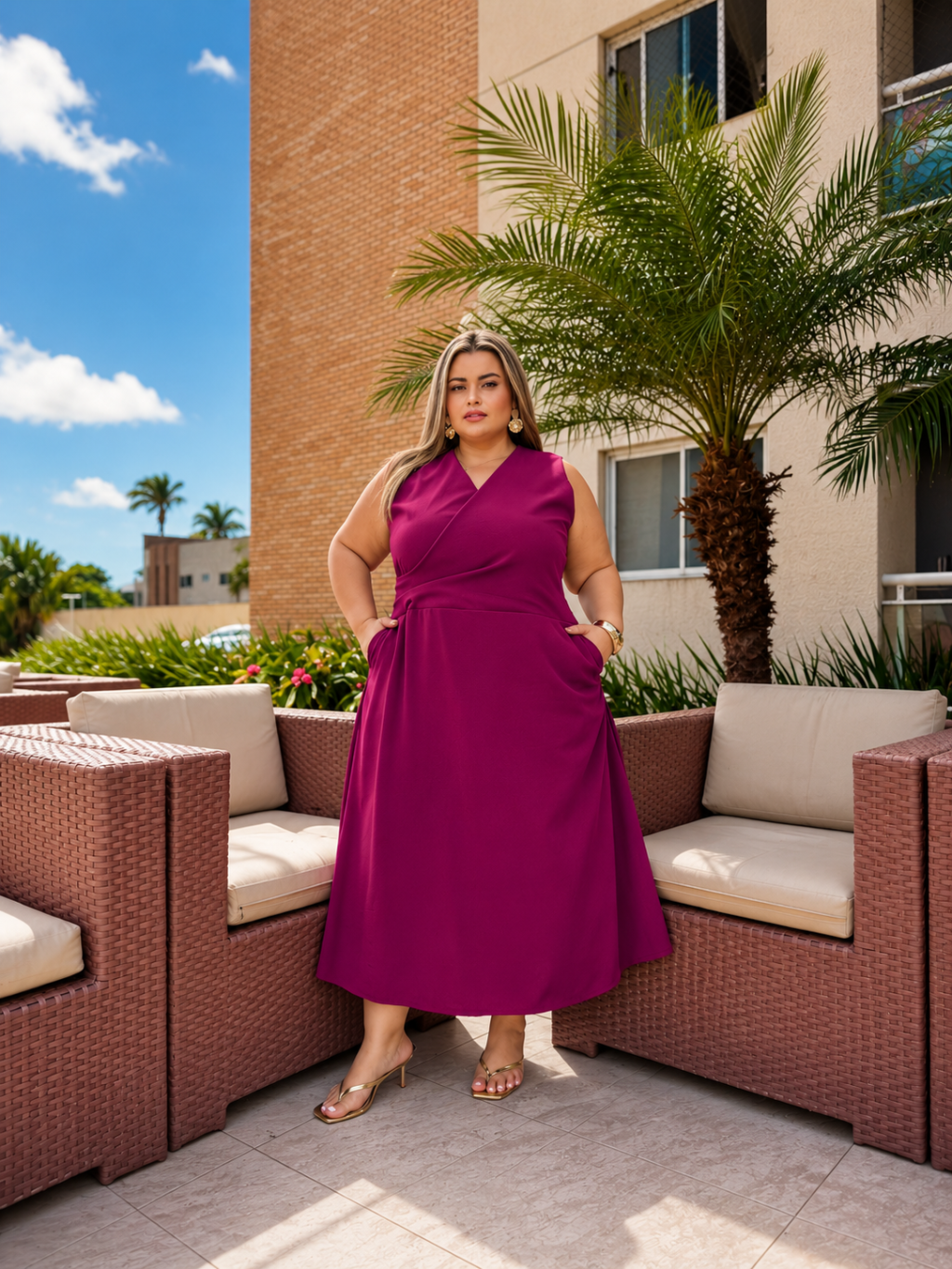 VESTIDO MIDI
