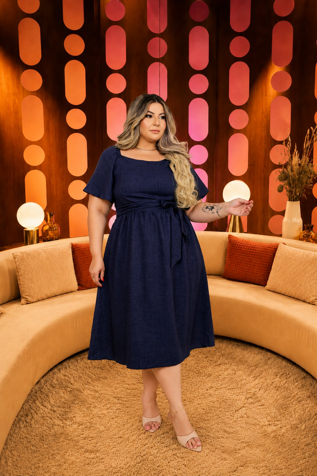 Vestido midi