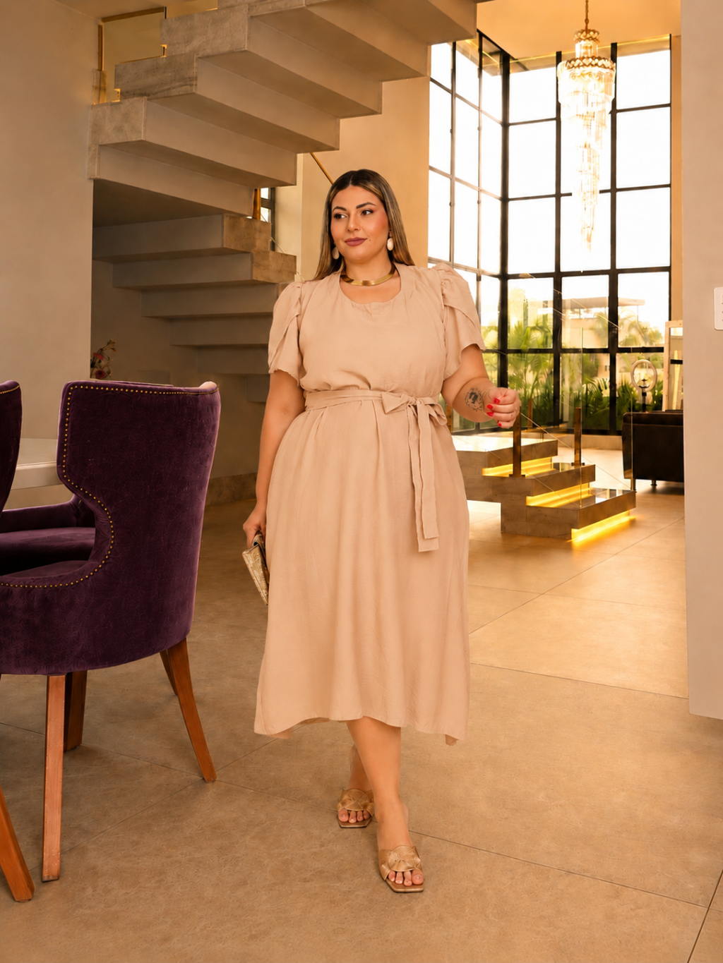 Vestido midi