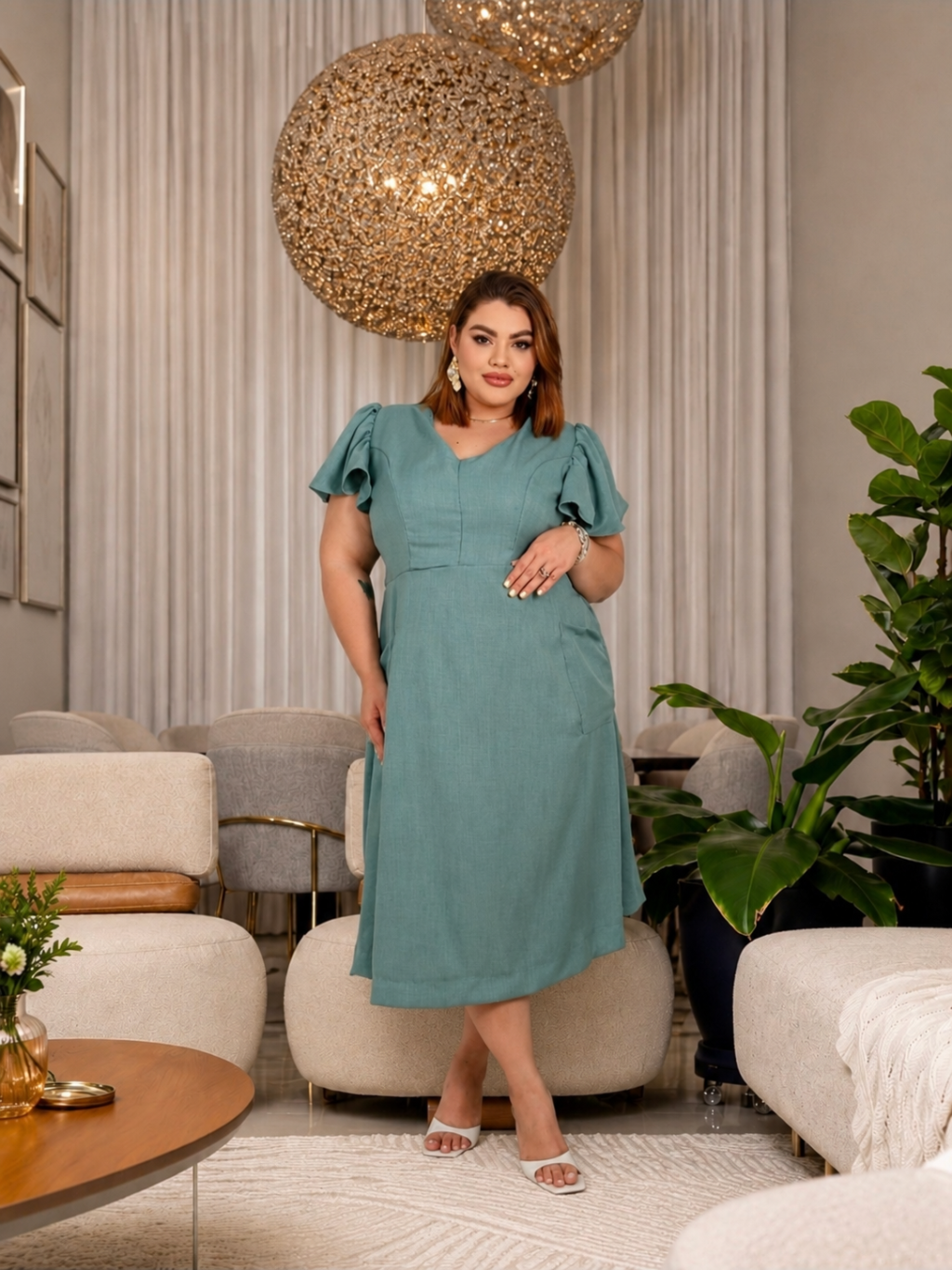 VESTIDO MIDI