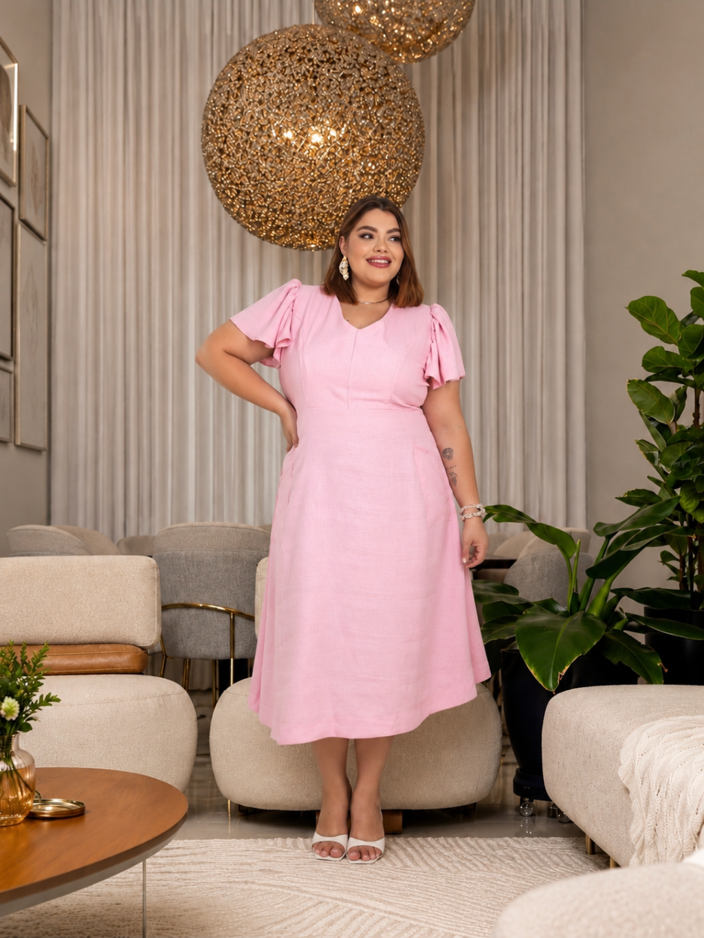 Vestido midi