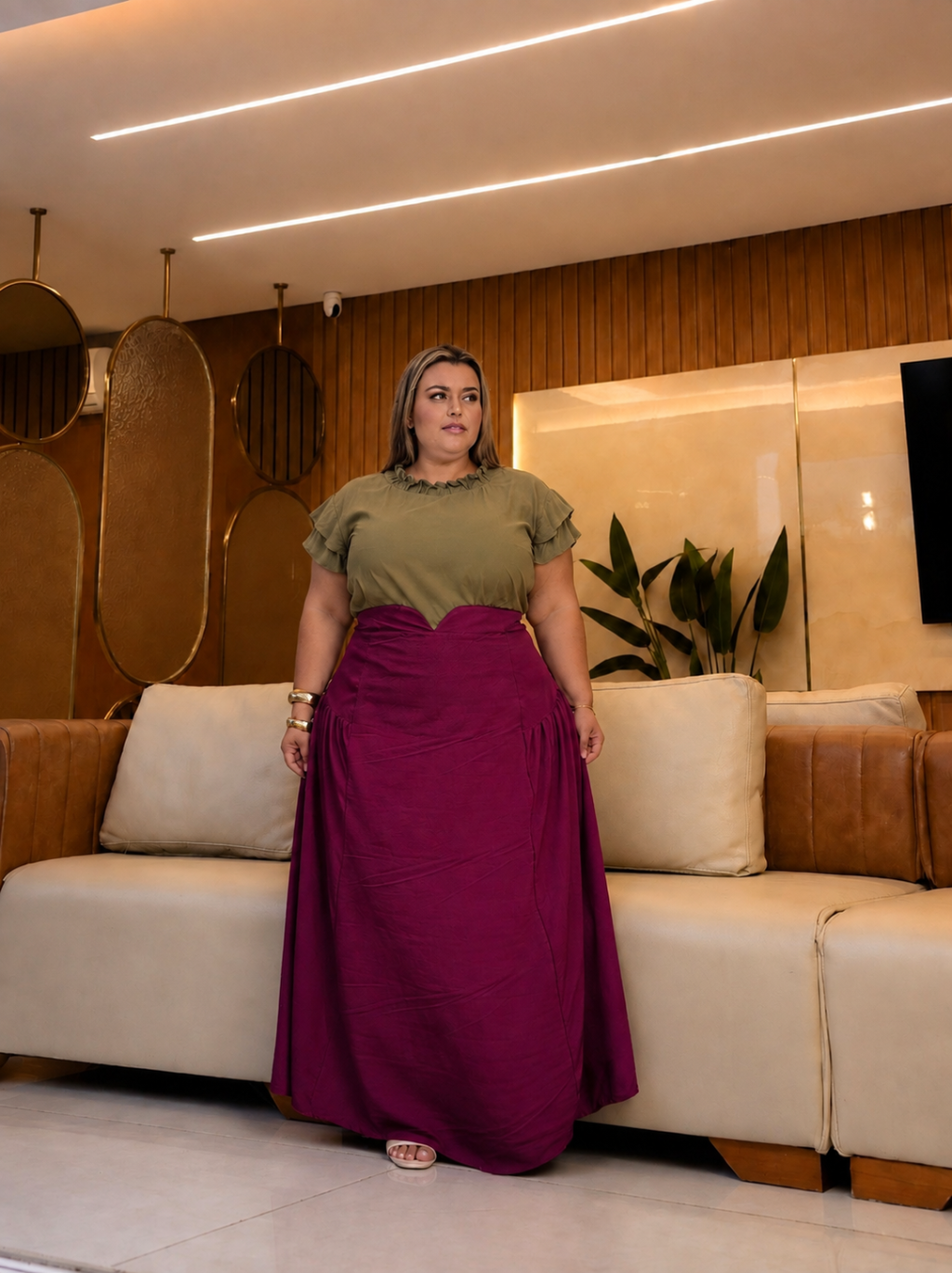 Conjunto de saia 