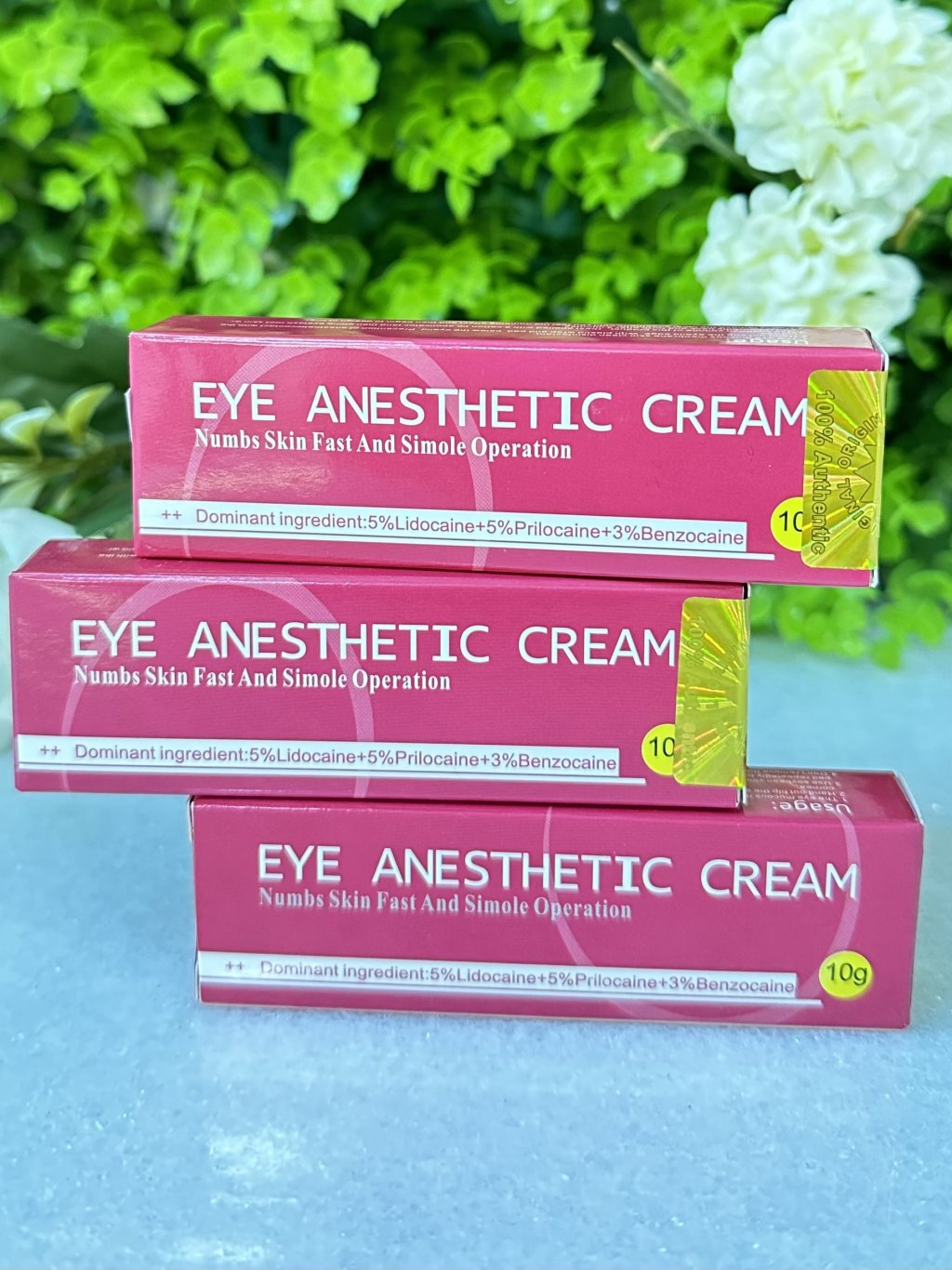 Anestésico Eye Cream (pele fechada) 