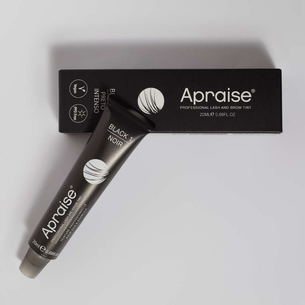 Tintura para Cílios e Sobrancelhas Apraise  Black 