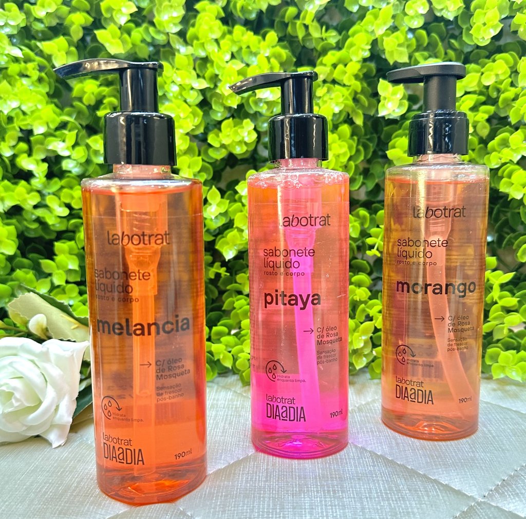 SABONETE LIQUIDO LABOTRAT 190ml (escolha a Essência )