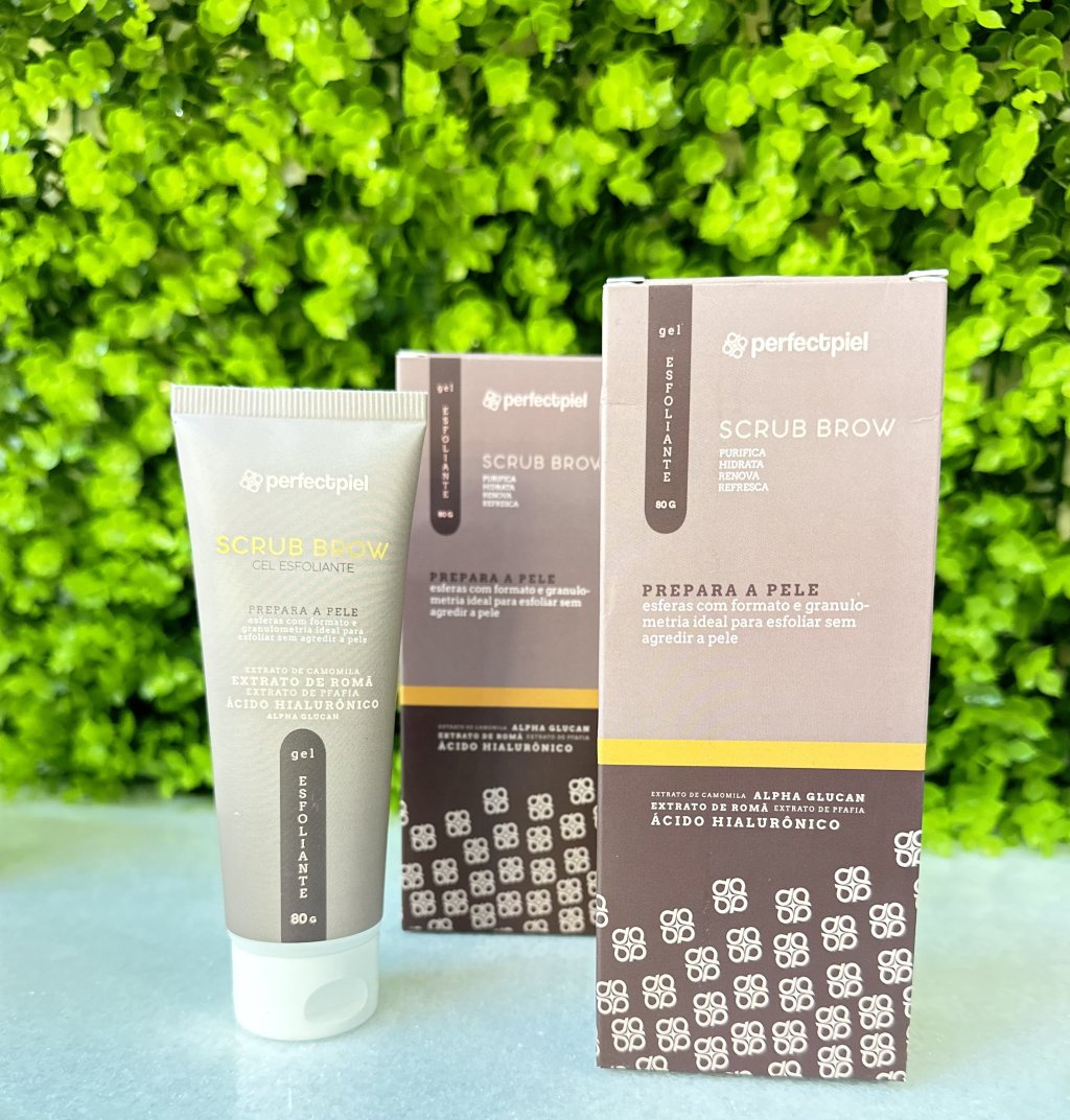 Gel Esfoliante Scrub Brown 80g - Perfectpiel