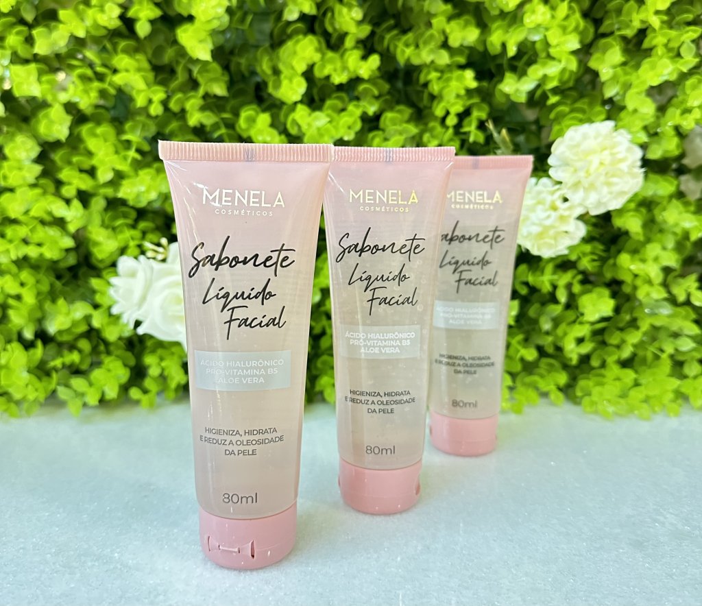 SABONETE LÍQUIDO FACIAL - 80ML - MENELA