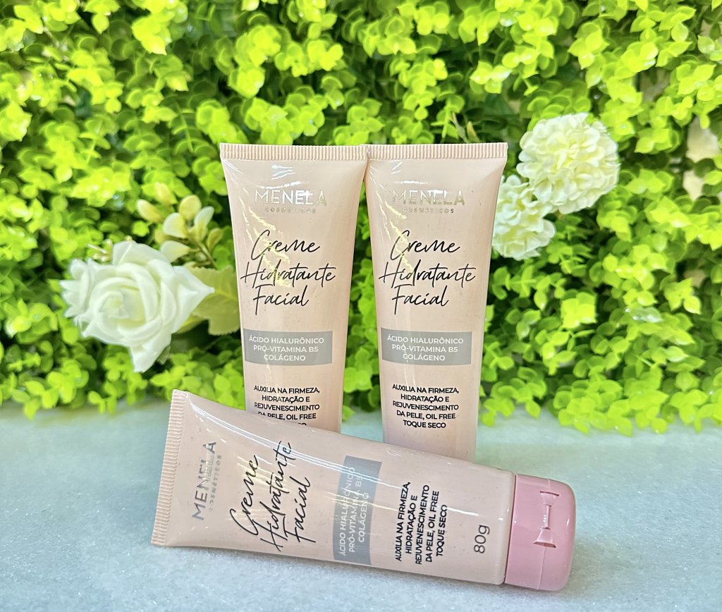 CREME HIDRATANTE FACIAL - 80G - MENELA