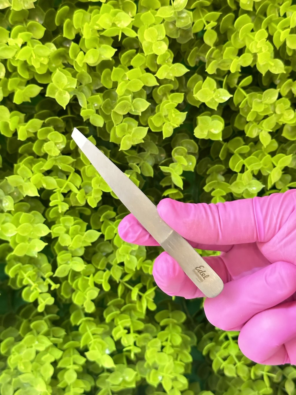 pinça chanfrada Edel prata solingen