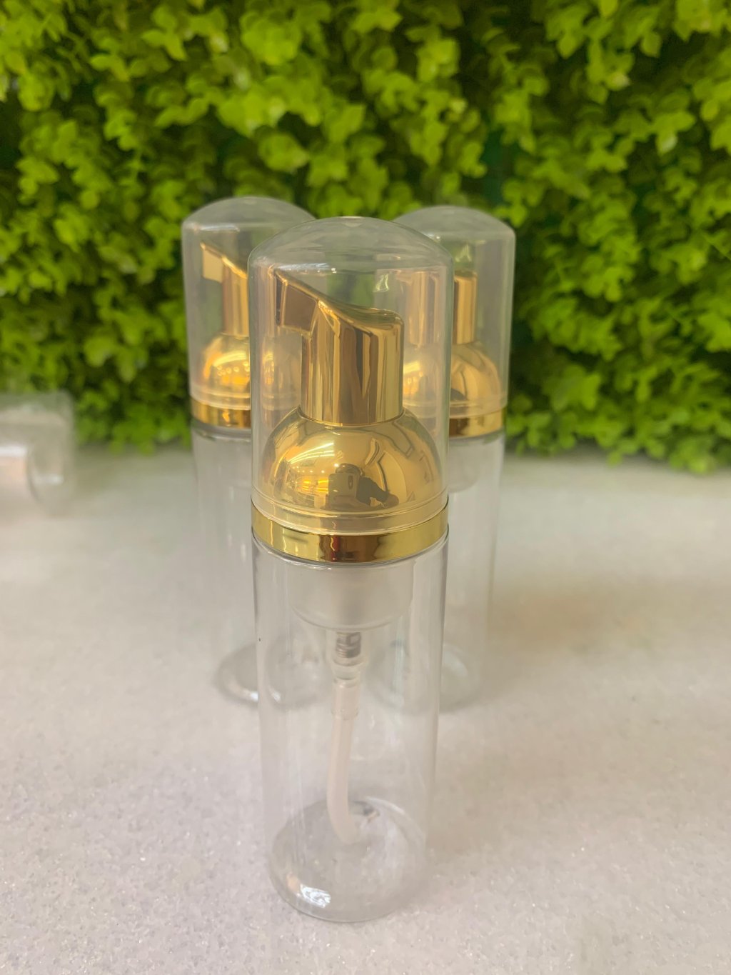 Frasco pump transparente 50ml