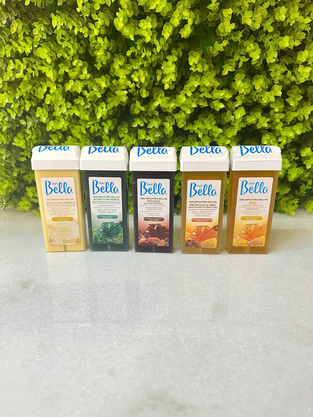 Cera roll on refil depil bella