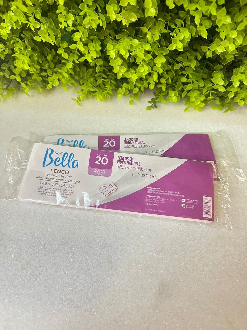 LENÇO DE FALSO TECIDO TNT PARA DEPILAÇÃO DEPIL BELLA