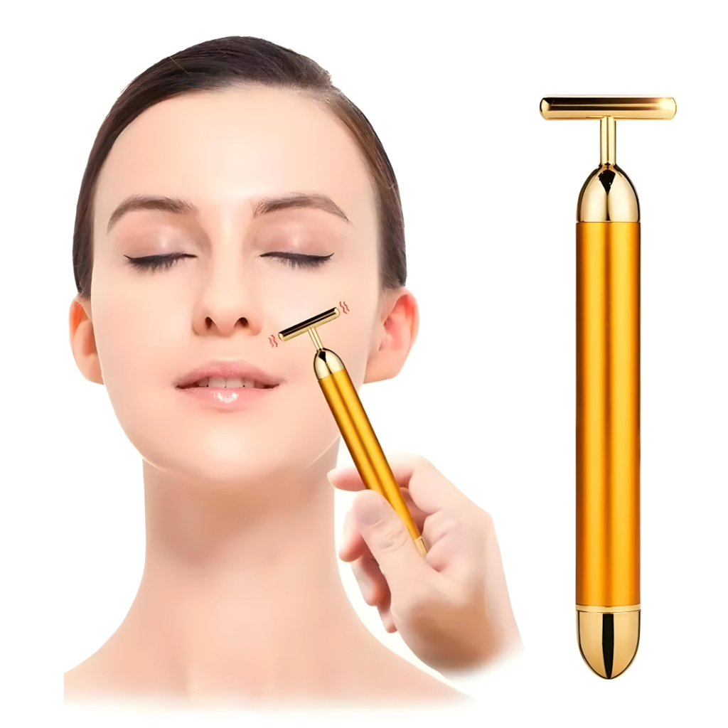 Massageador elétrico facial