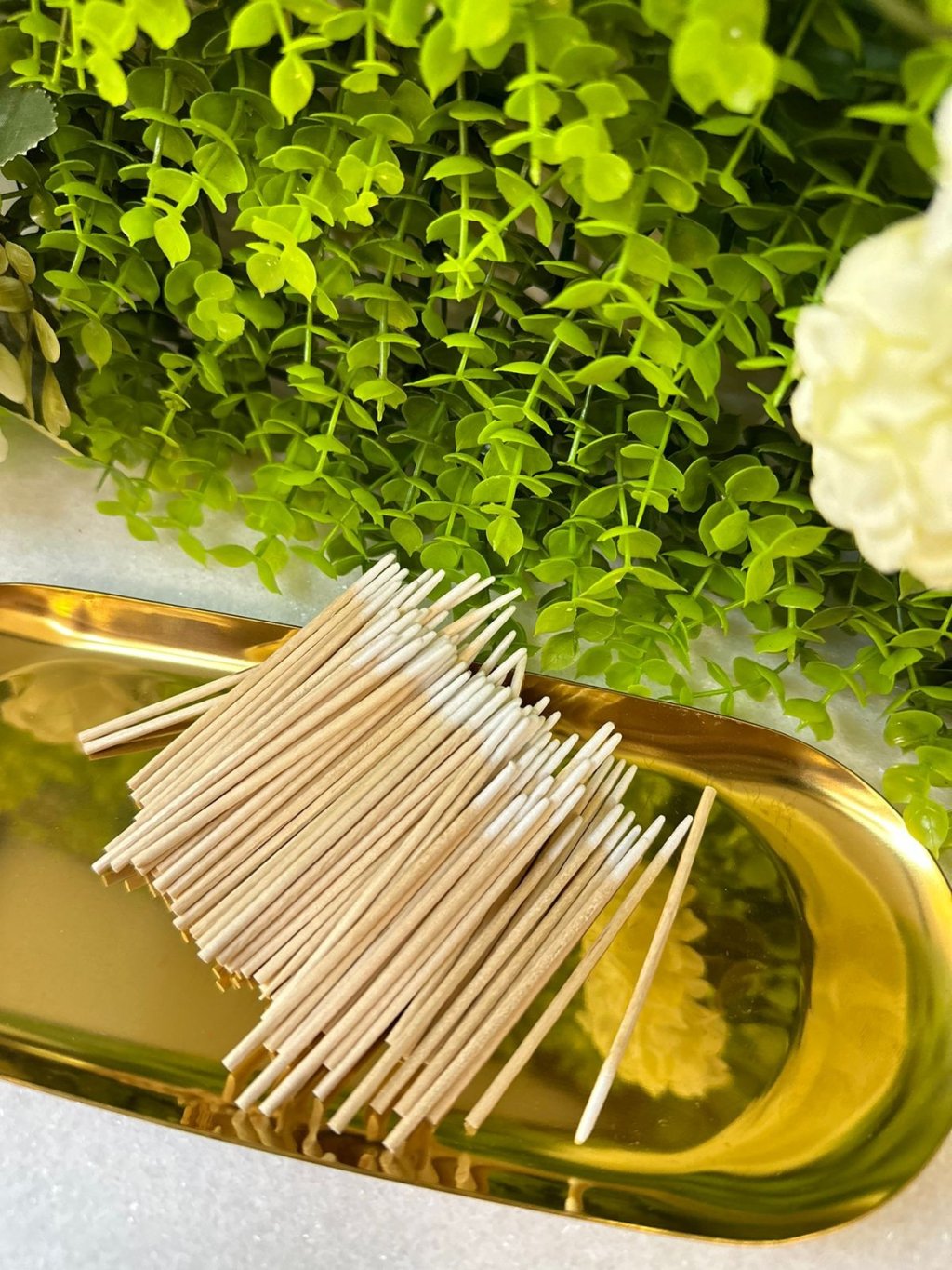 Pacote palito com algodão c 100 unidades 