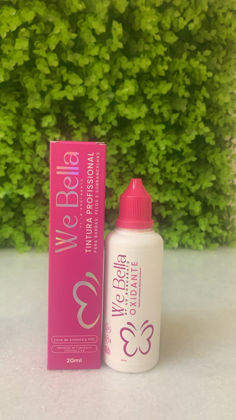 Kit tintura mais oxidante we bella