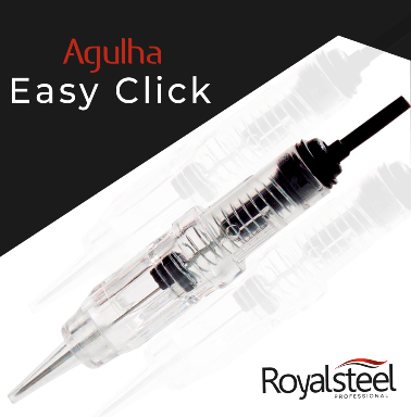 Agulha 1 ponta easyclick royal steel 