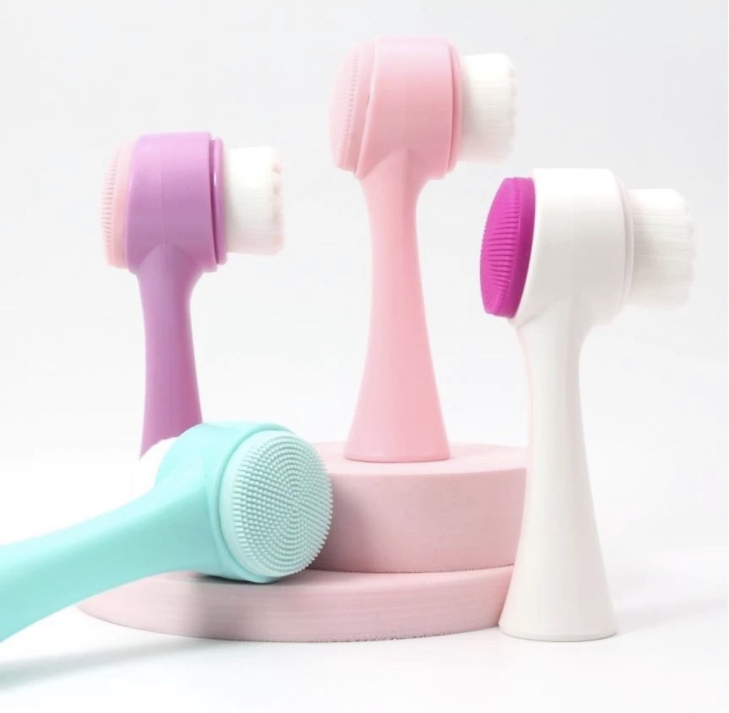 Escovinha dupla facial / silicone 