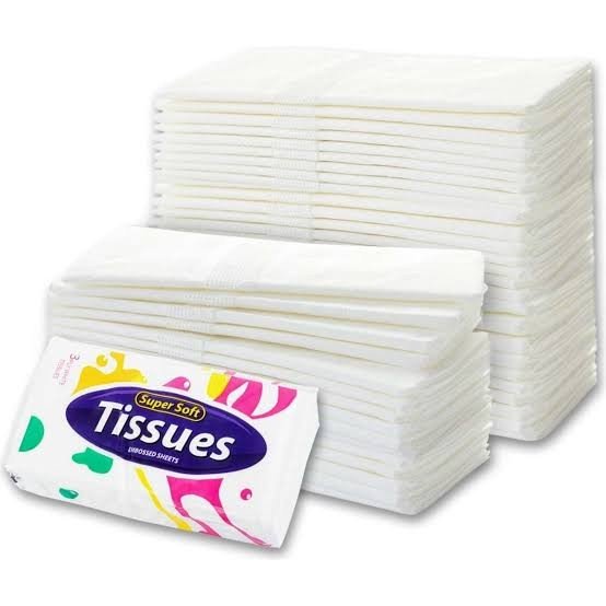 Lenço seco pequeno c 10 unidades 