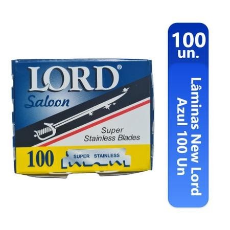 Caixa de lamina lord com 100 unidades 