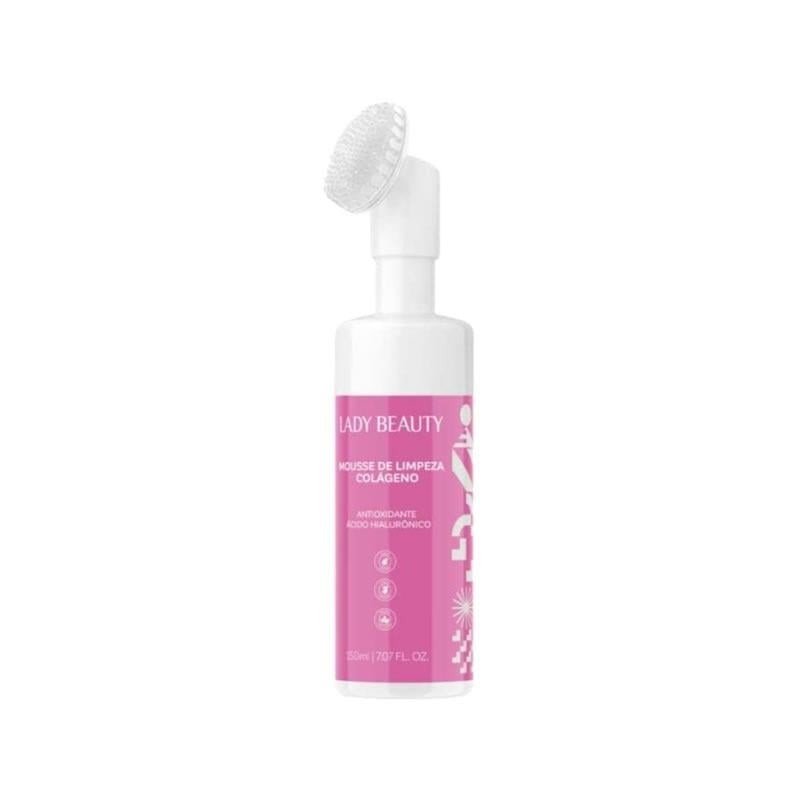 O Mousse de Limpeza Colágeno lady beauty