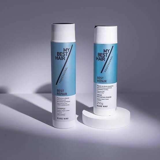 Shampoo e creme potencializador reparação my best hair