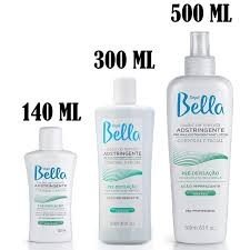 A loção adstringente pré depilação da Depil Bella 