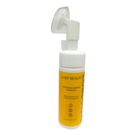 Mousse de limpeza vitamina c 