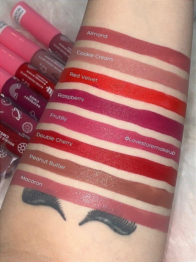 Batom liquido matte melu ruby rose