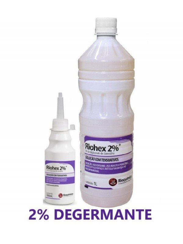 Clorexidina 2,0% Riohex Degermante 