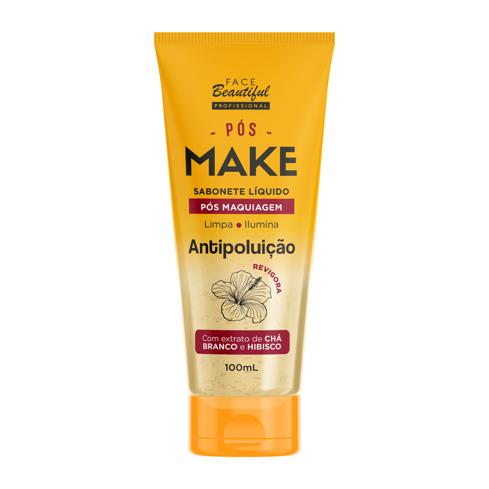 Sabonete Pós Make Antipoluição Face Beautiful 100ml