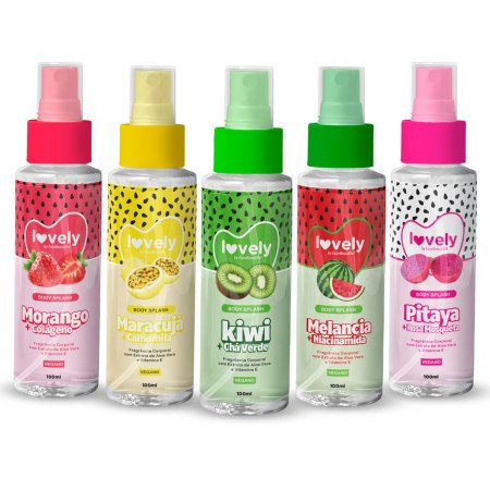 Body splash lovely face beautiful