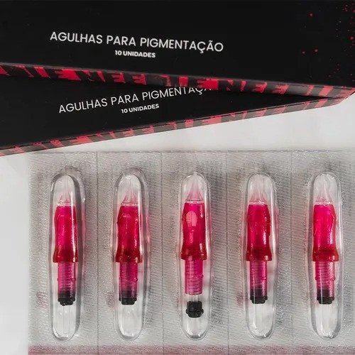 Agulha 1 ponta punk pink 0.40 unidade easyclick