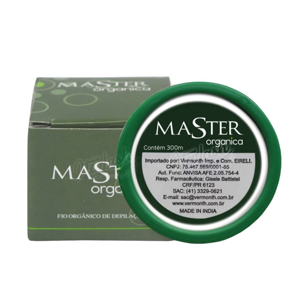 LINHA ORGANICA PARA EPILAÇÃO MASTER