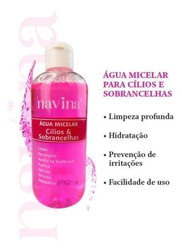 agua micelar navina