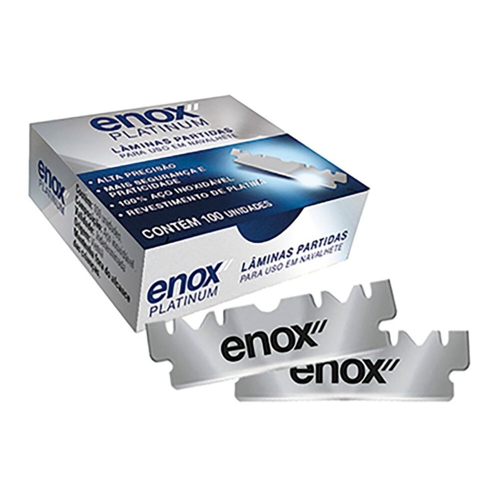 Caixa de lamina enox com 100 unidades