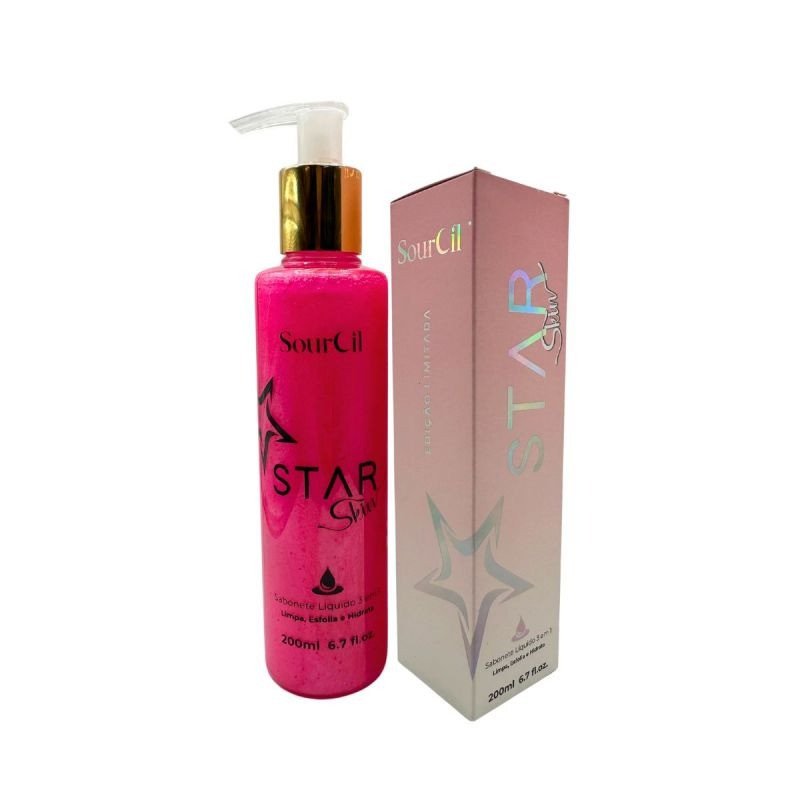 Sabonete Líquido Starskin 3 em 1 Sourcil 