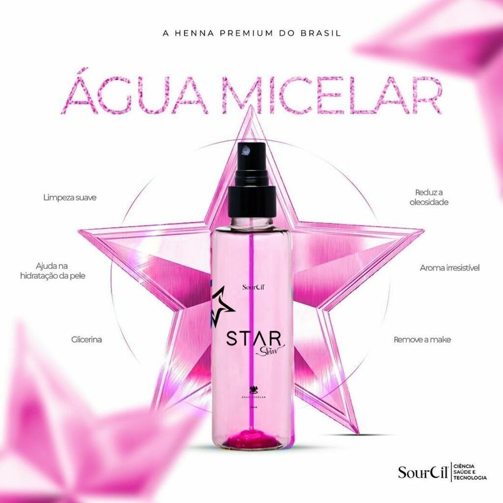 agua micelar sourcil