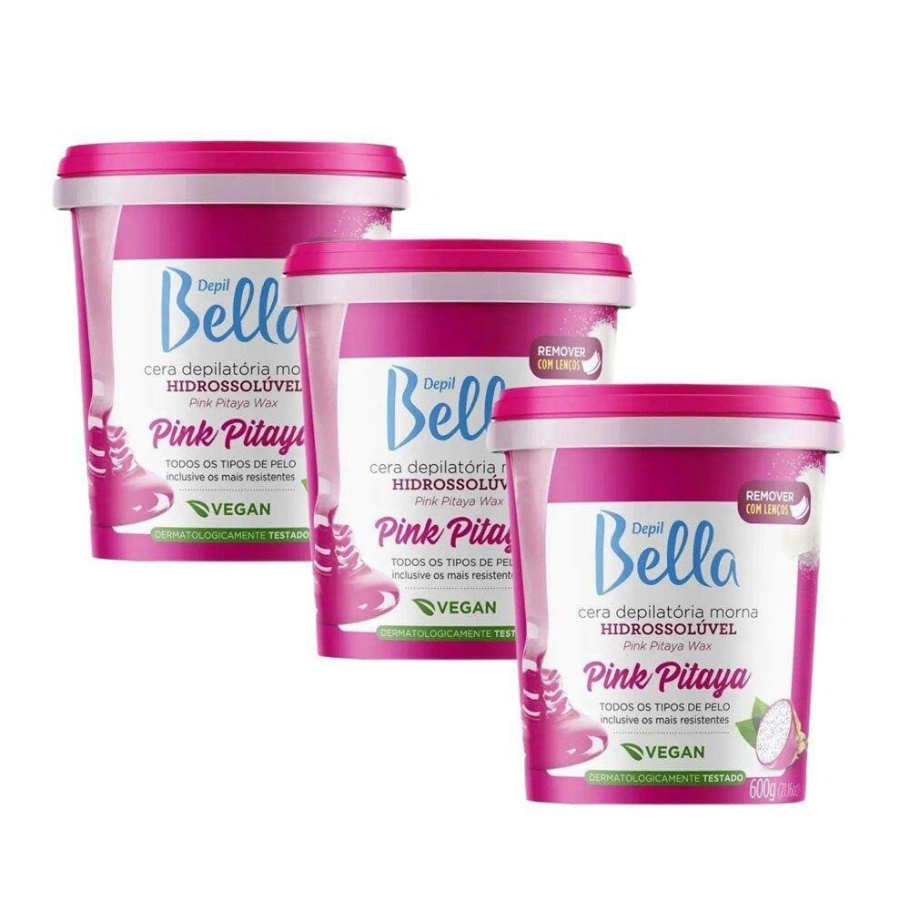 Cera Hidrossoluvel  Depil Bella 1,3Kg