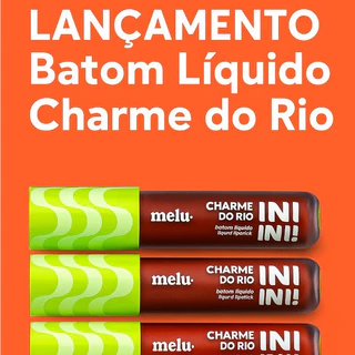 batom liquido Charme do rio made in melu ruby rose