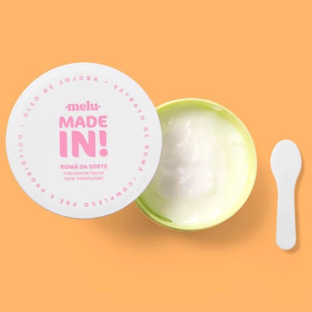 hidratante facial romã da sorte made in melu Ruby rose