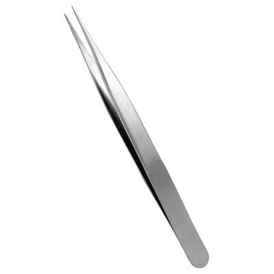 pinça para cílios dafu isolamento prata