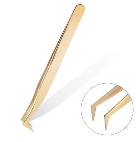 pinça cílios de alta precisao zolo